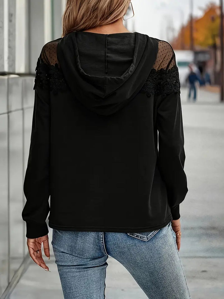 Stilla | Elegant Hoodie Af Strik