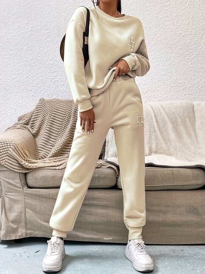 Stilla | Elegant og Komfortabel Efterårs Pullover og Bukser Sæt til Kvinder