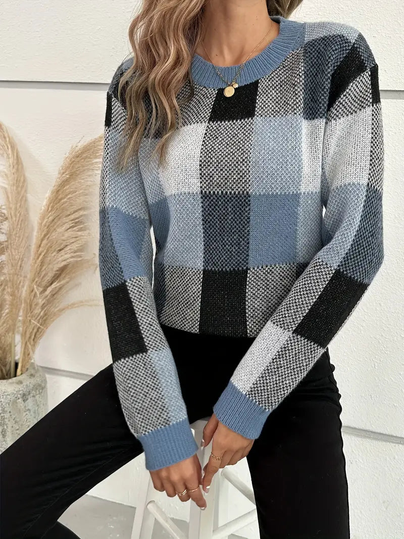 Stilla | Ruteløst strikpullover
