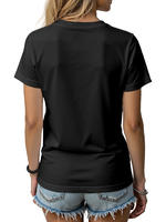 Stilla | Casual Kvinders Bag Print Ren Bomulds T-shirt