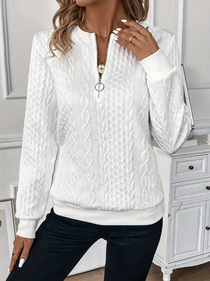Stilla | Pullover med lynlås til et sporty-chikt look