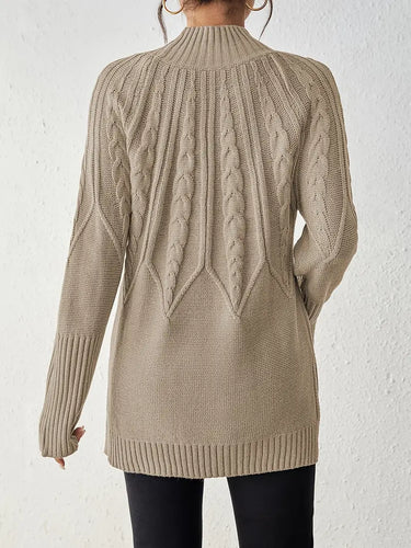 Stilla | Dame Trøje Med Krave Strik, Jacquard, Akryl, Efterår/
