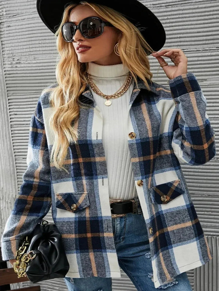 Stilla | Elegant og trendy ternet cardigan til kvinder