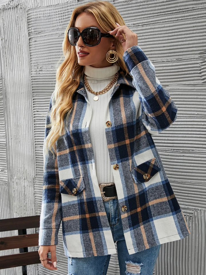 Stilla | Elegant og trendy ternet cardigan til kvinder