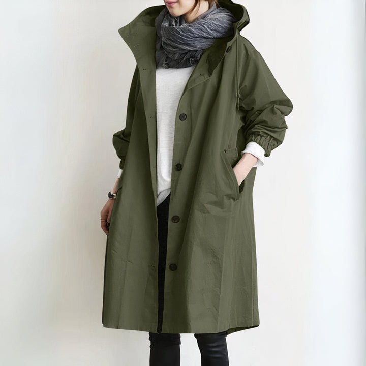 Stilla | Elegant Vandtæt Trenchcoat