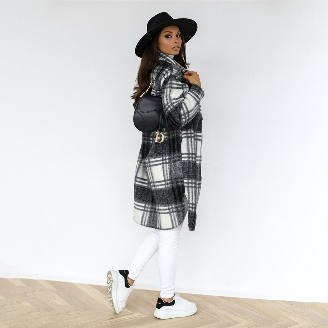 Stilla | Elegant Lang Dam Coat Tern