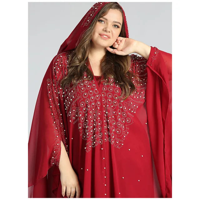 Stilla | Paillette Abaya Dubai Papillonprécieux