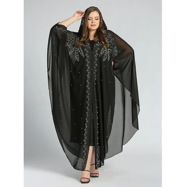 Stilla | Paillette Abaya Dubai Papillonprécieux