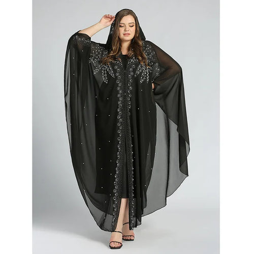 Stilla | Paillette Abaya Dubai Papillonprécieux