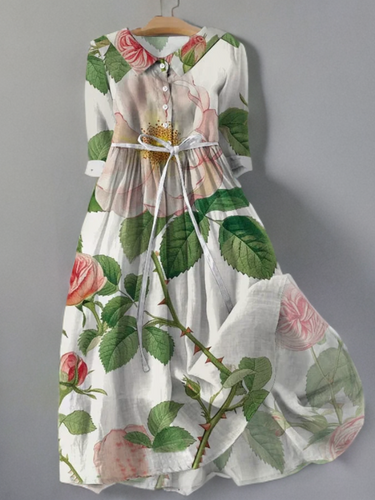 Stilla | Vintage Blomster Blondekjole
