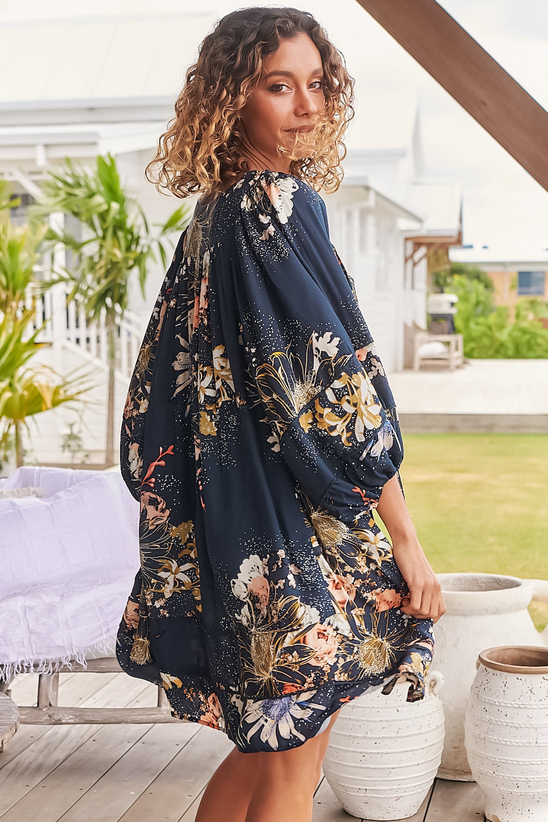 Stilla | Legesyg Indigo Minikjole