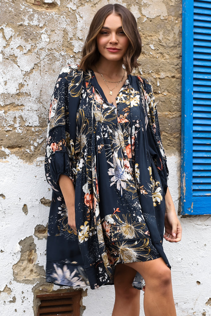 Stilla | Legesyg Indigo Minikjole