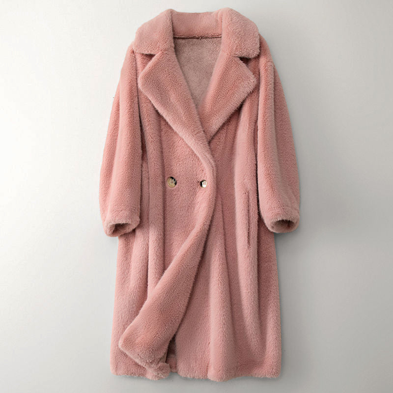 Stilla | Beige dame vinterfrakke