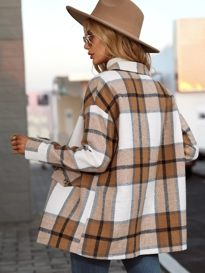 Stilla | Elegant og trendy ternet cardigan til kvinder