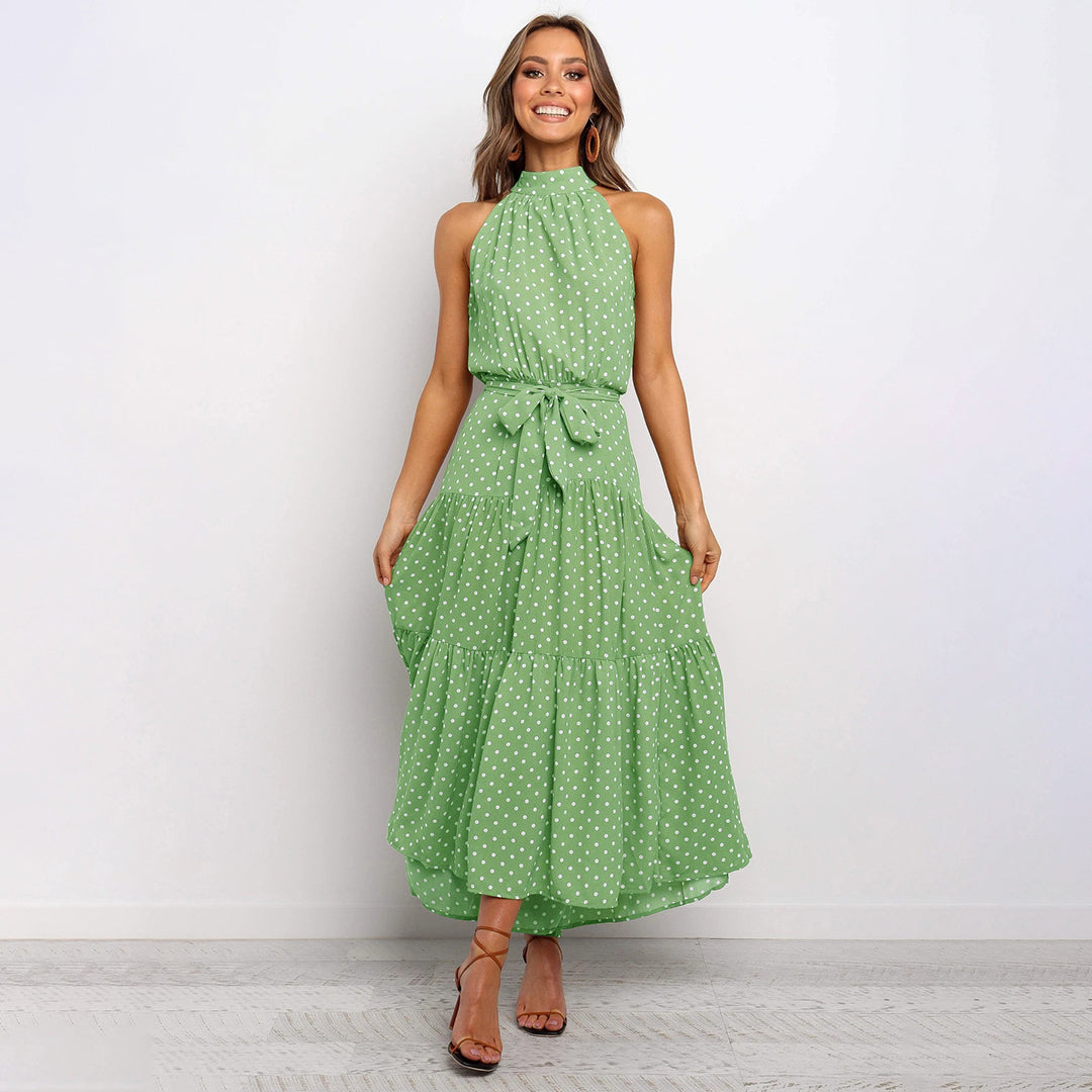 Stilla | Stilfuld Lang Kjole i Feminint Design