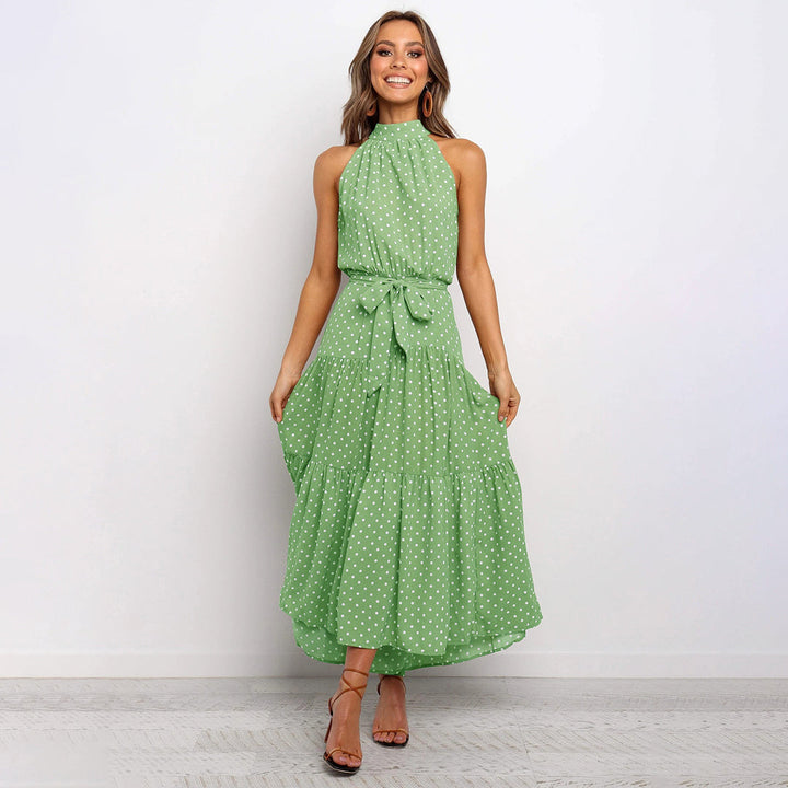 Stilla | Stilfuld Lang Kjole i Feminint Design