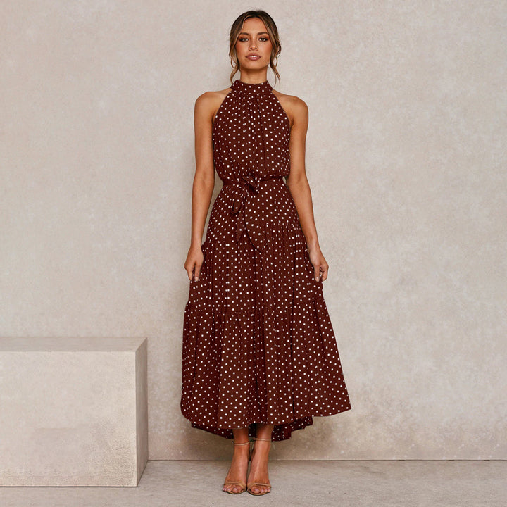 Stilla | Stilfuld Lang Kjole i Feminint Design