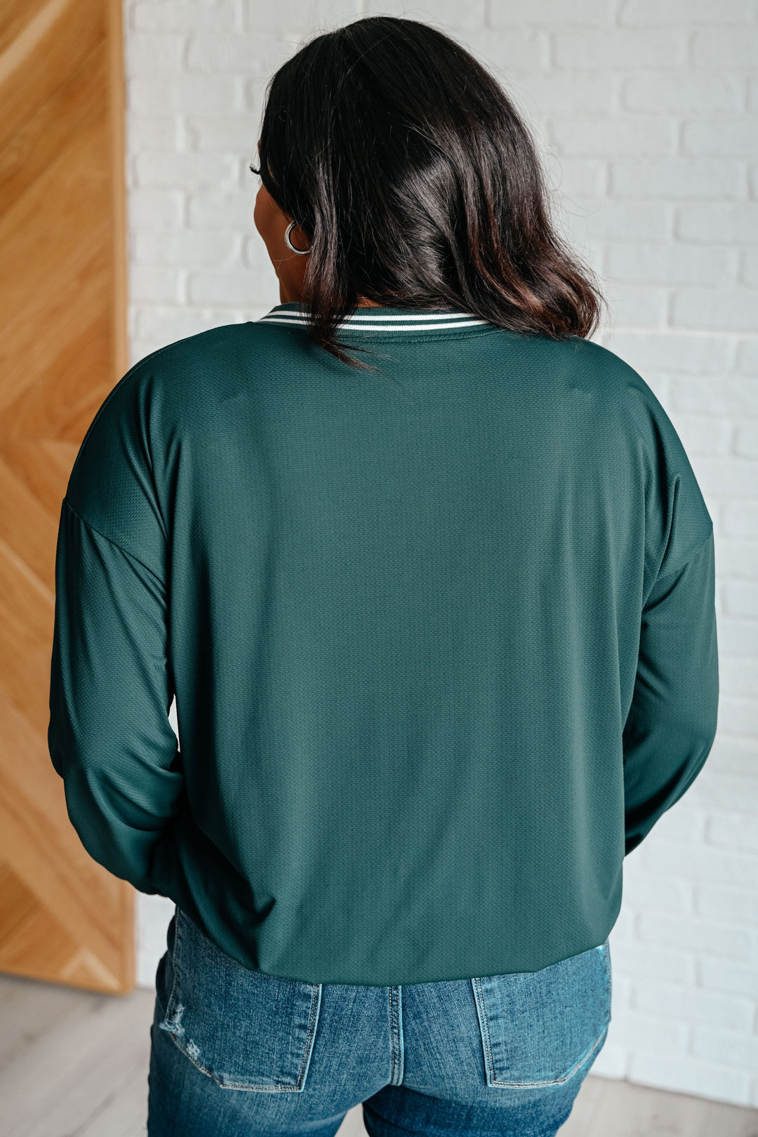 Stilla | All Out Comfort Pullover V-udskæring Midnatsgrøn