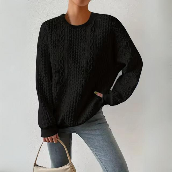 Stilla | Klassisk Rundhals-Sweatshirt Damer