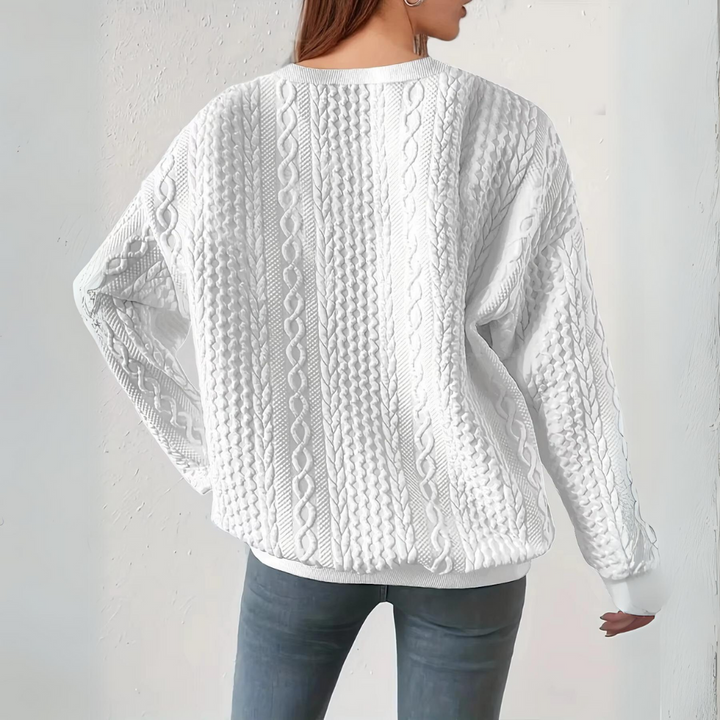 Stilla | Klassisk Rundhals-Sweatshirt Damer