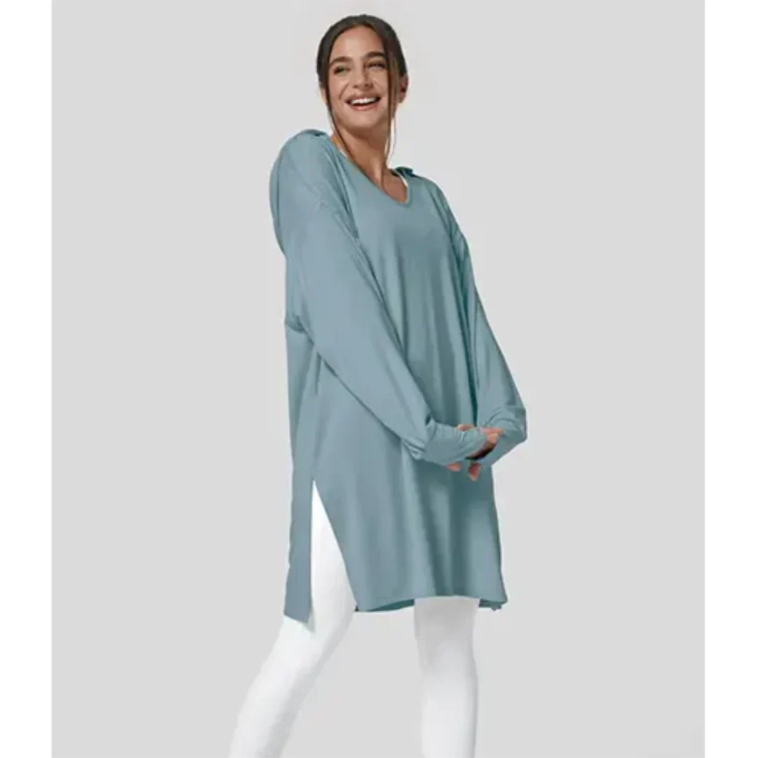 Stilla | Plusstørrelse Løs Sweater Med Lange Ærmer Til Kvinder