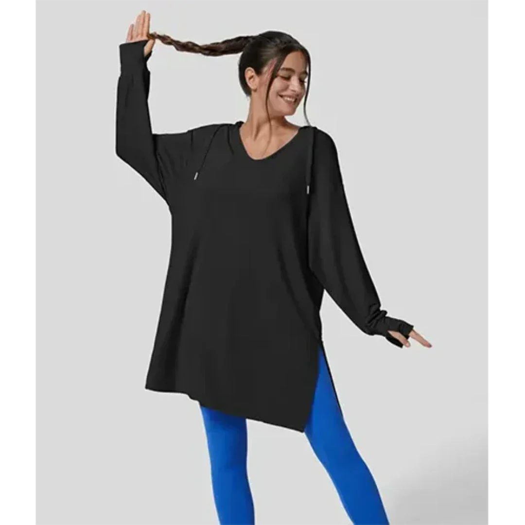 Stilla | Plusstørrelse Løs Sweater Med Lange Ærmer Til Kvinder