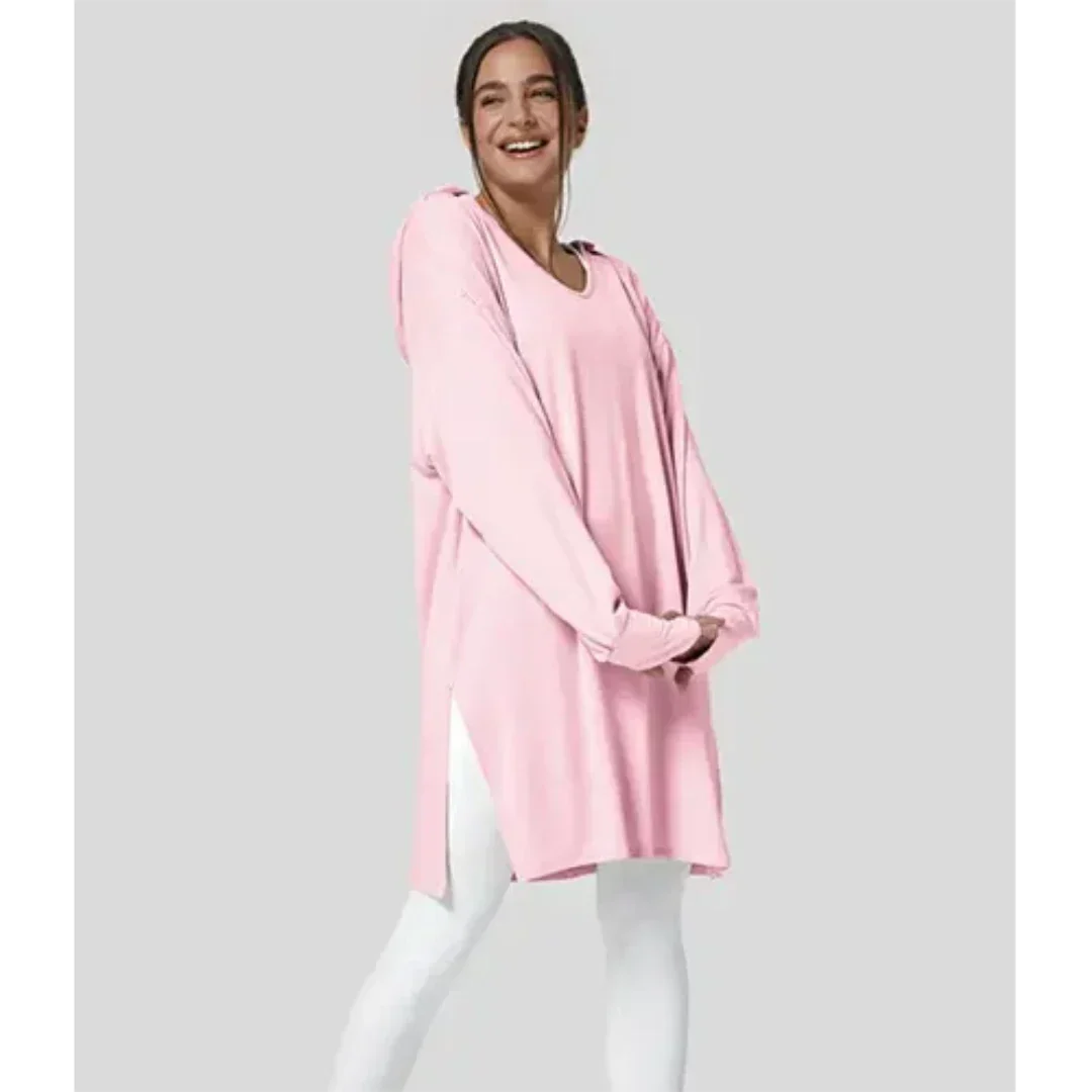 Stilla | Plusstørrelse Løs Sweater Med Lange Ærmer Til Kvinder