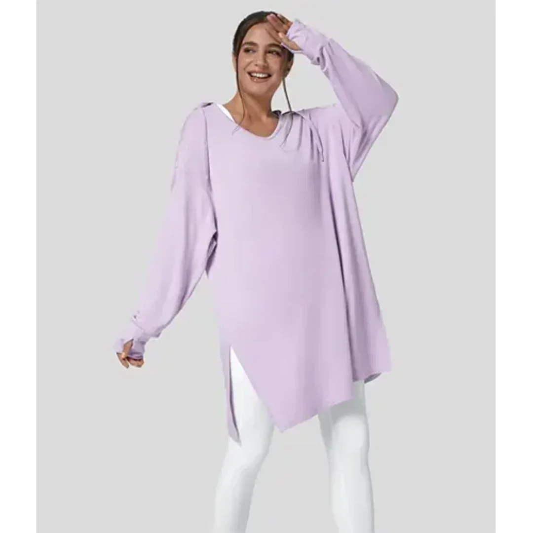 Stilla | Plusstørrelse Løs Sweater Med Lange Ærmer Til Kvinder