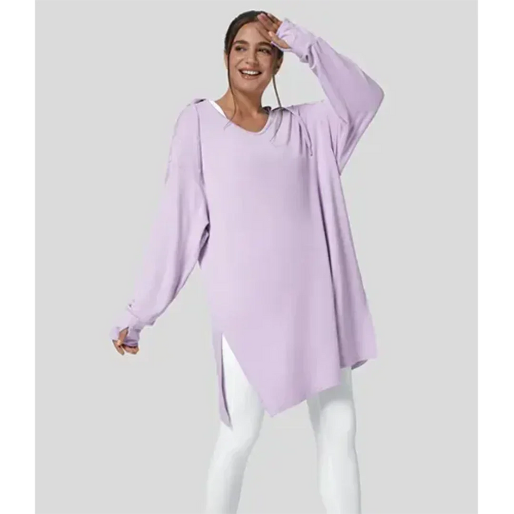 Stilla | Plusstørrelse Løs Sweater Med Lange Ærmer Til Kvinder