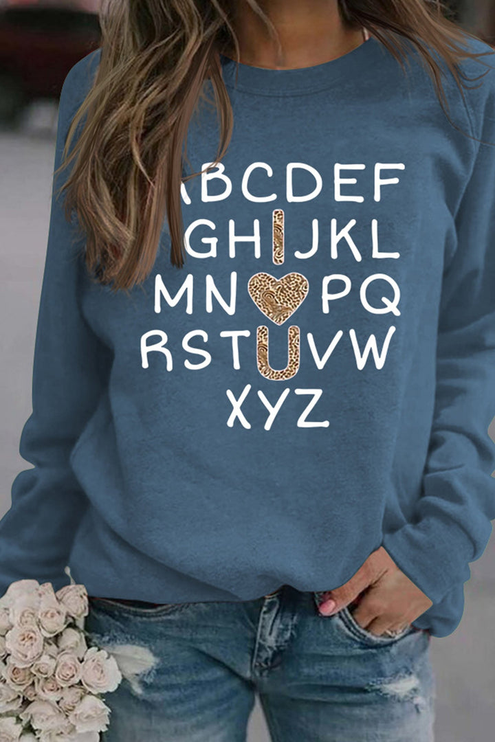 Stilla | Sweat Grafik Alfabet