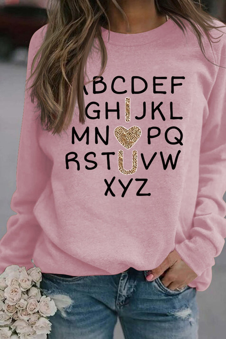 Stilla | Sweat Grafik Alfabet
