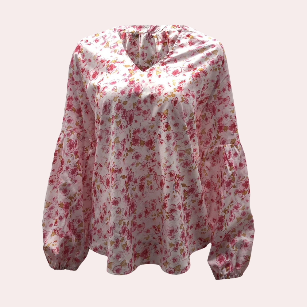 Stilla | Elegante Langærmet Bluse Til Damer