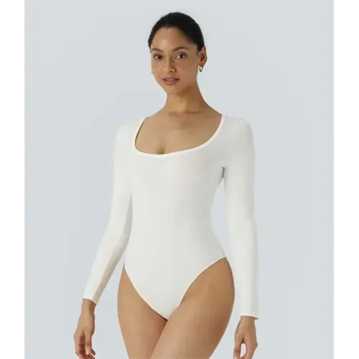 Stilla | Elegant Langærmet Bodystocking