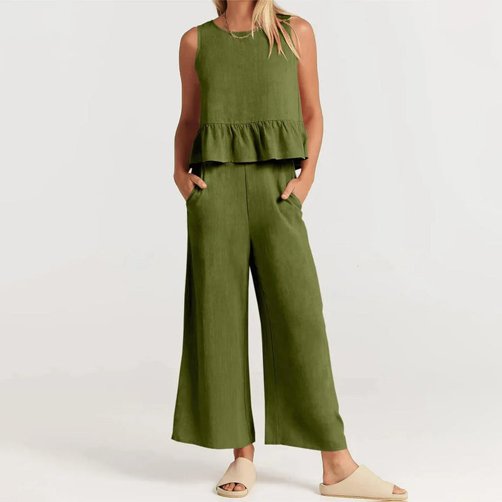 Stilla | to Dels Jumpsuit Kjole Til Kvinder Stilfuld og Alsidig