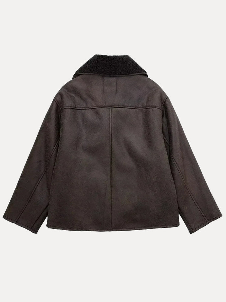 Stilla | Oversized vest til kvinder med pels