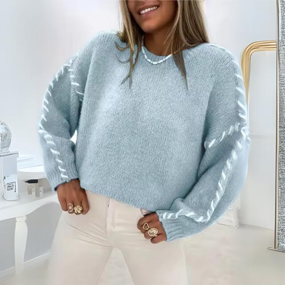 Stilla | Elegante overdimensionerede sweater med varmefaktor
