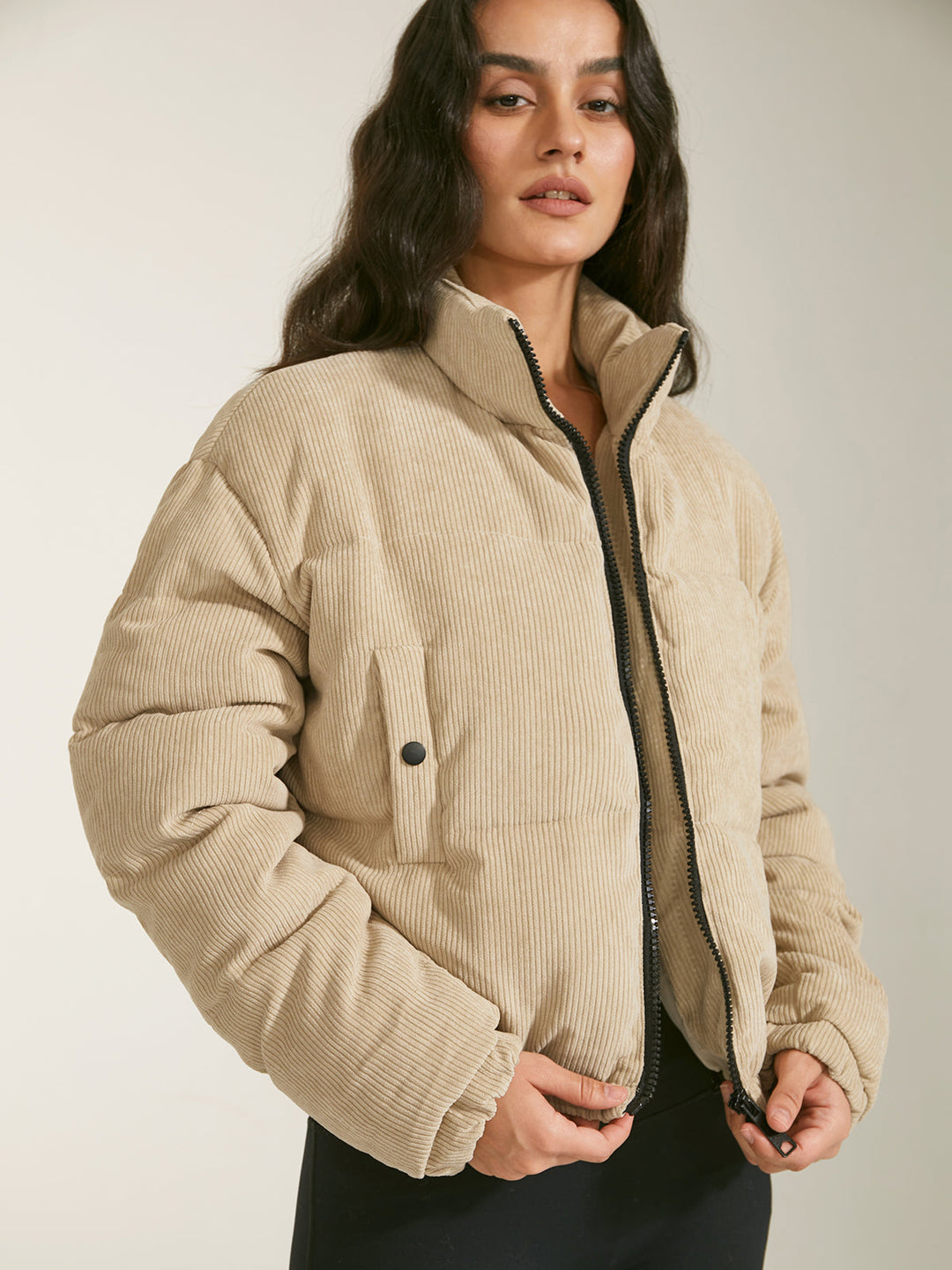Stilla | Beige farvet damjakke