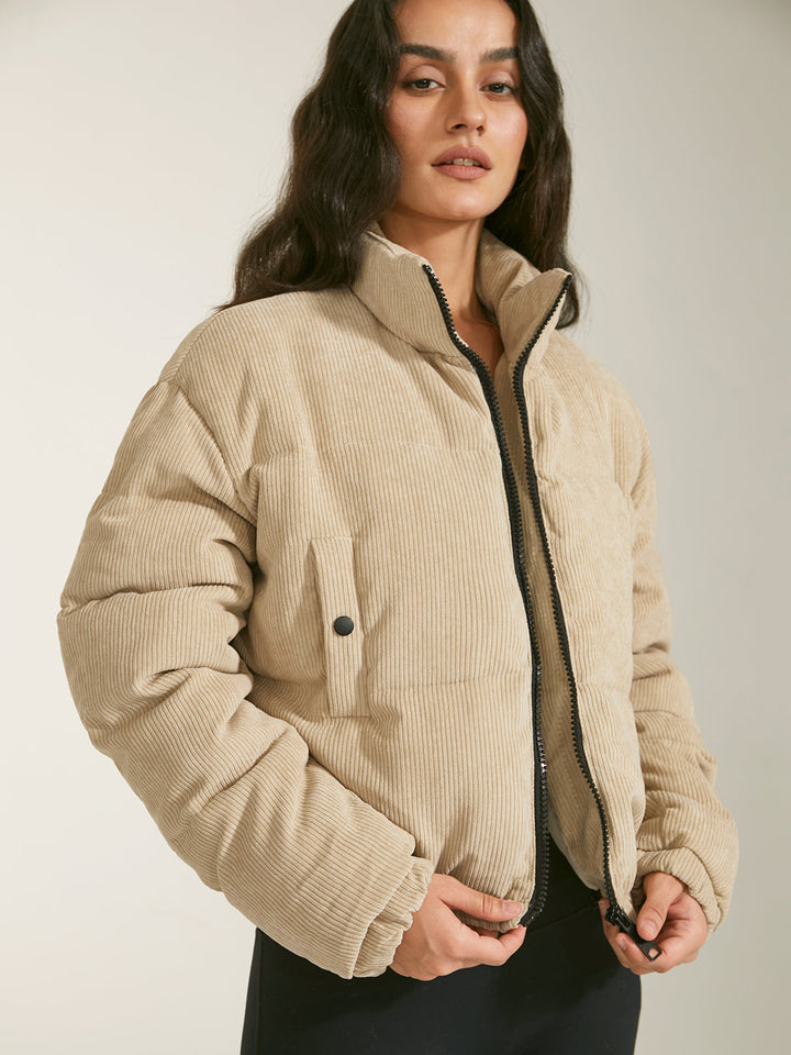 Stilla | Beige farvet damjakke