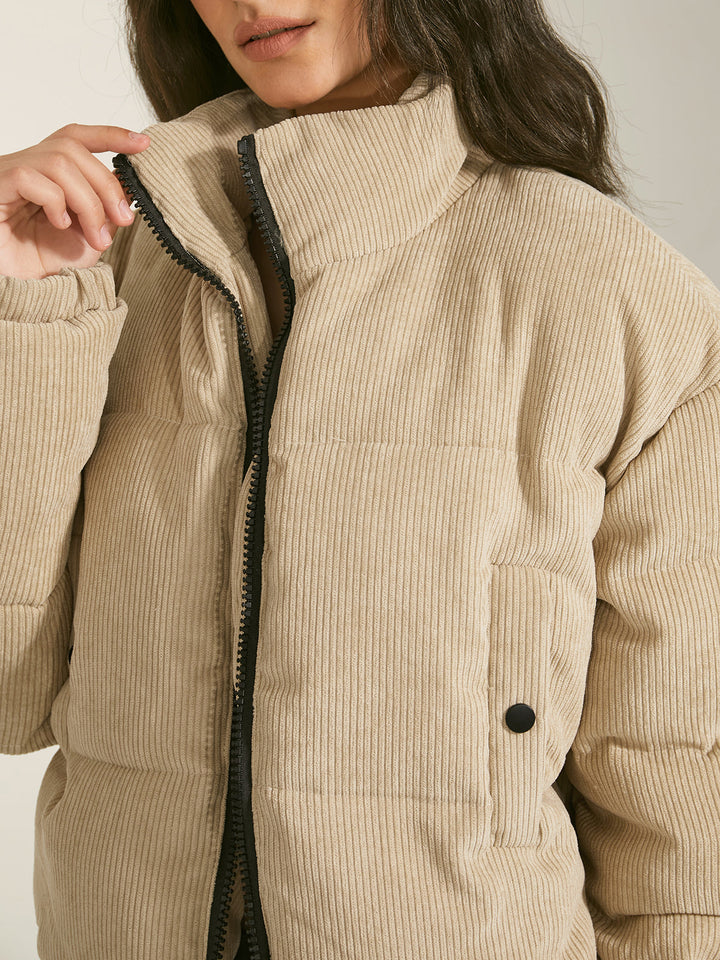 Stilla | Beige farvet damjakke