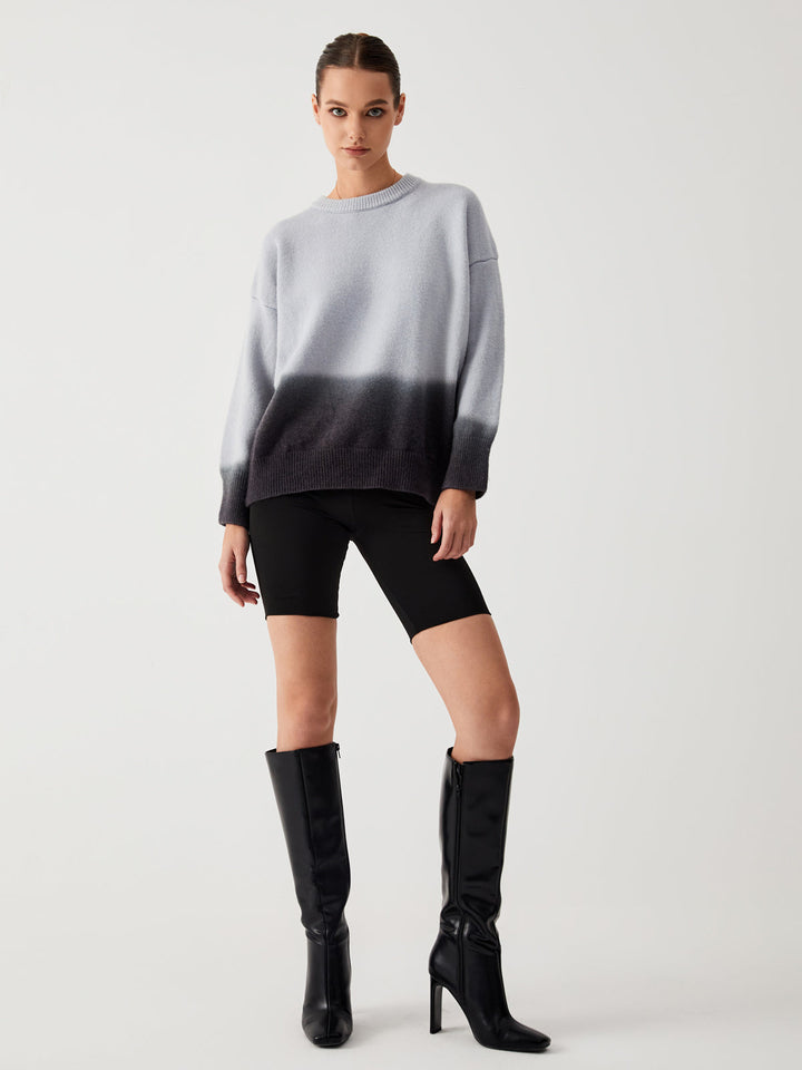 Stilla | Størrelse Oversize Ombre Pullover