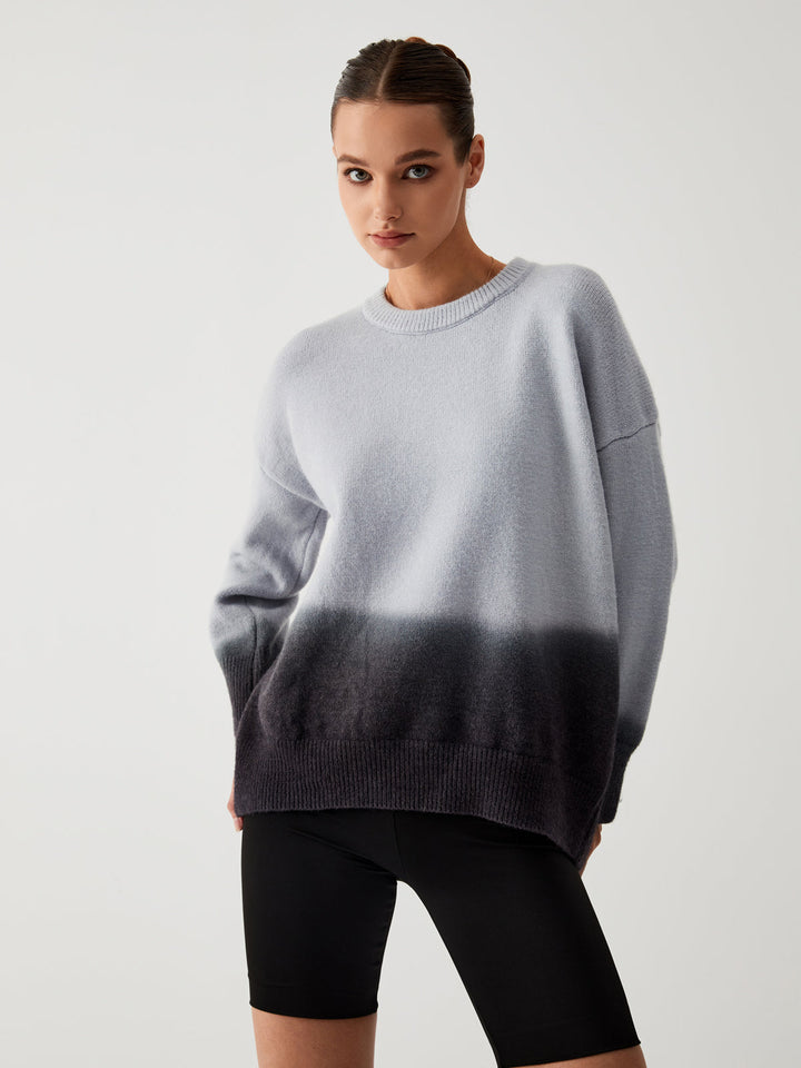 Stilla | Størrelse Oversize Ombre Pullover