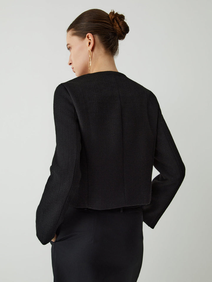 Stilla | Knap Tweed Jakke