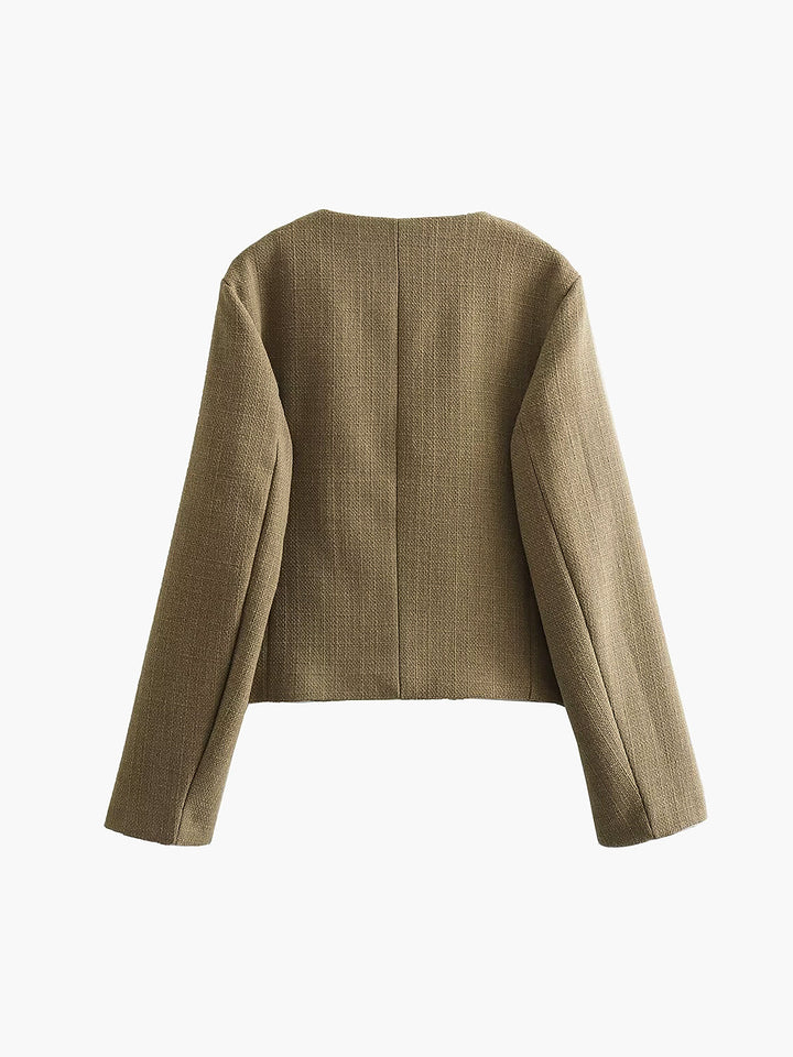 Stilla | Knap Tweed Jakke