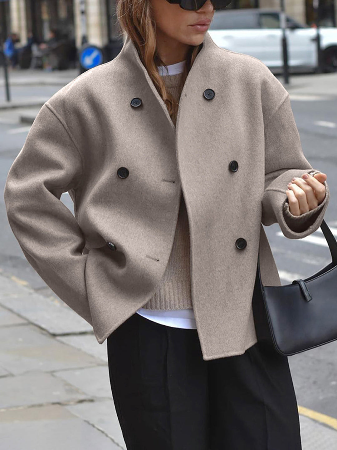 Stilla | Wollmantel in Übergröße für kalte Tage
