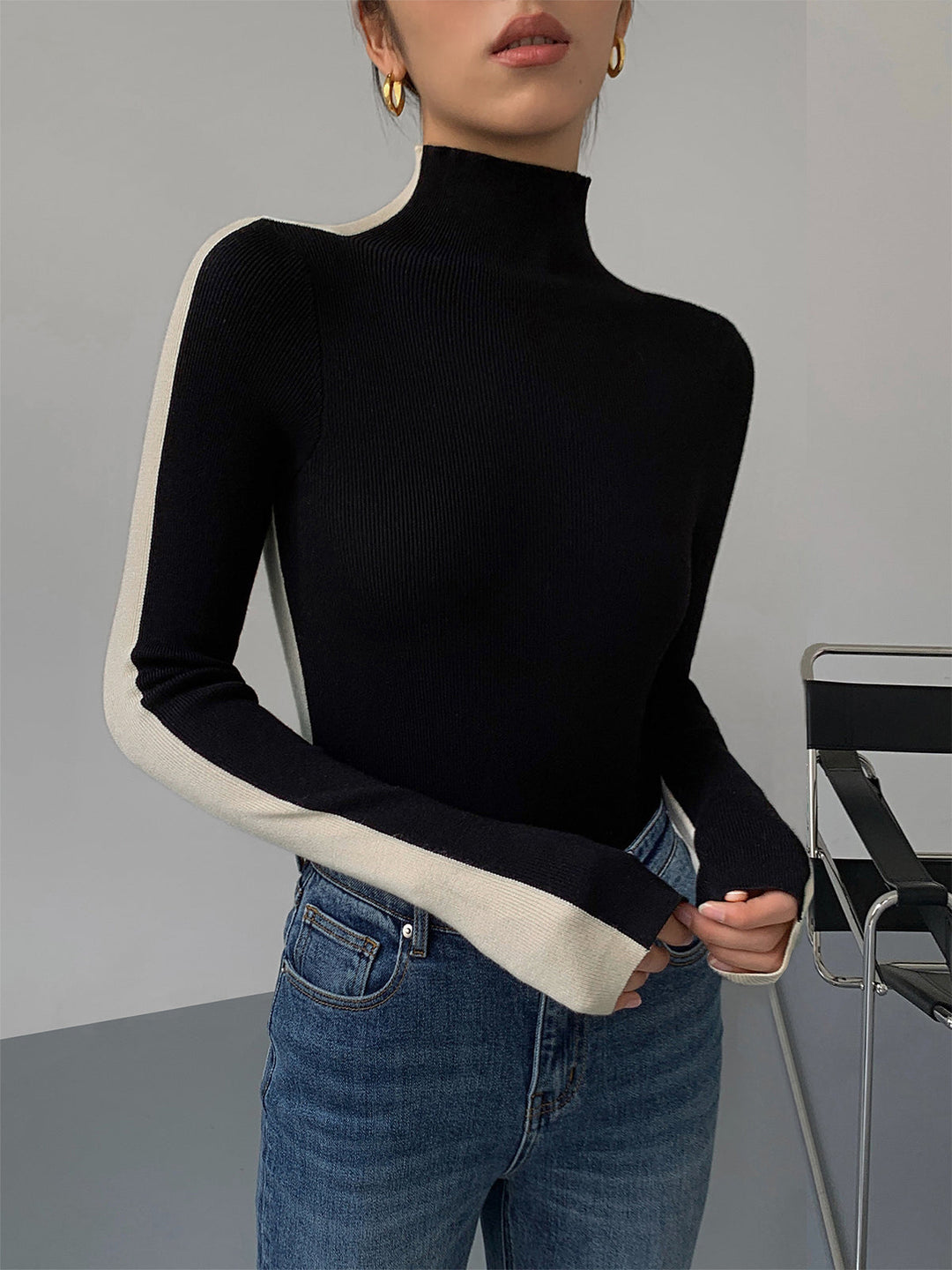 Stilla | Vendbart Strikoverdel I To Farver