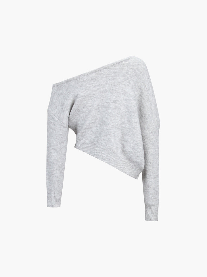 Stilla | Asymmetrisk Sweater Med En Skulder