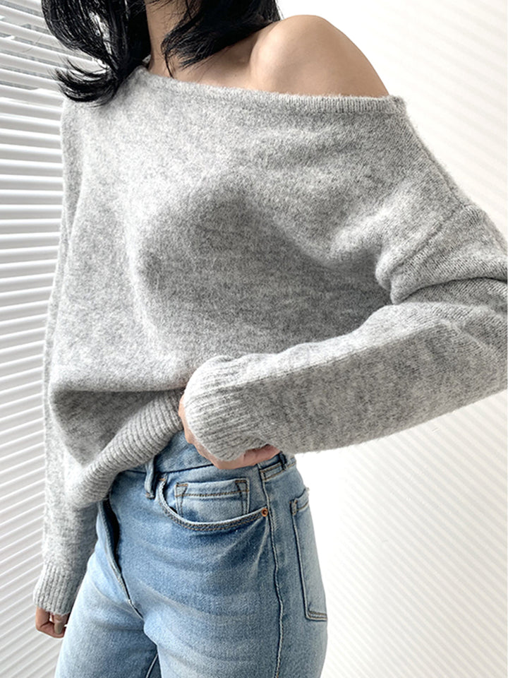 Stilla | Asymmetrisk Sweater Med En Skulder