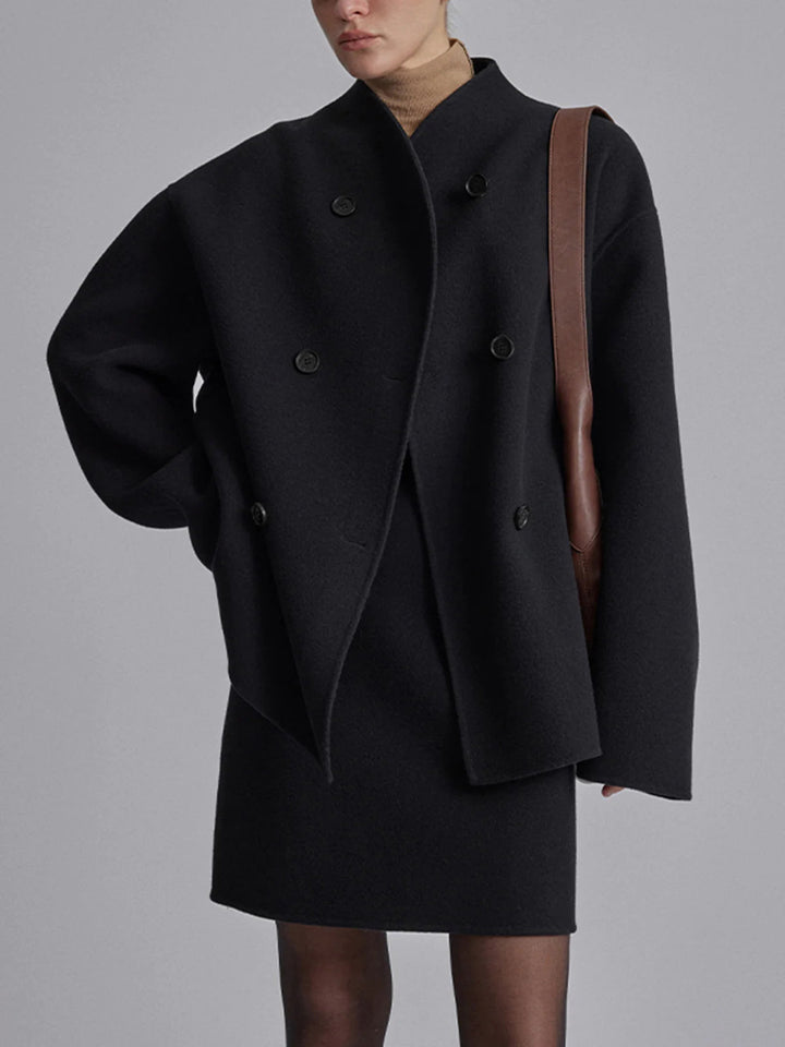 Stilla | Dame Dobbeltknap Peacoat