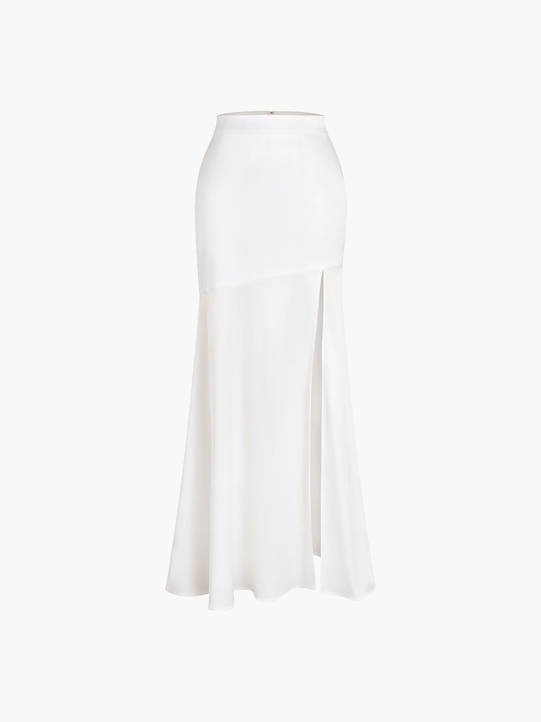 Stilla | Satin Nederdel Patchwork
