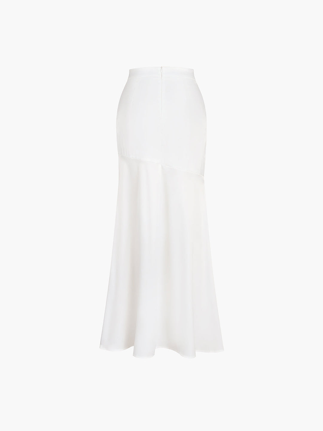 Stilla | Satin Nederdel Patchwork